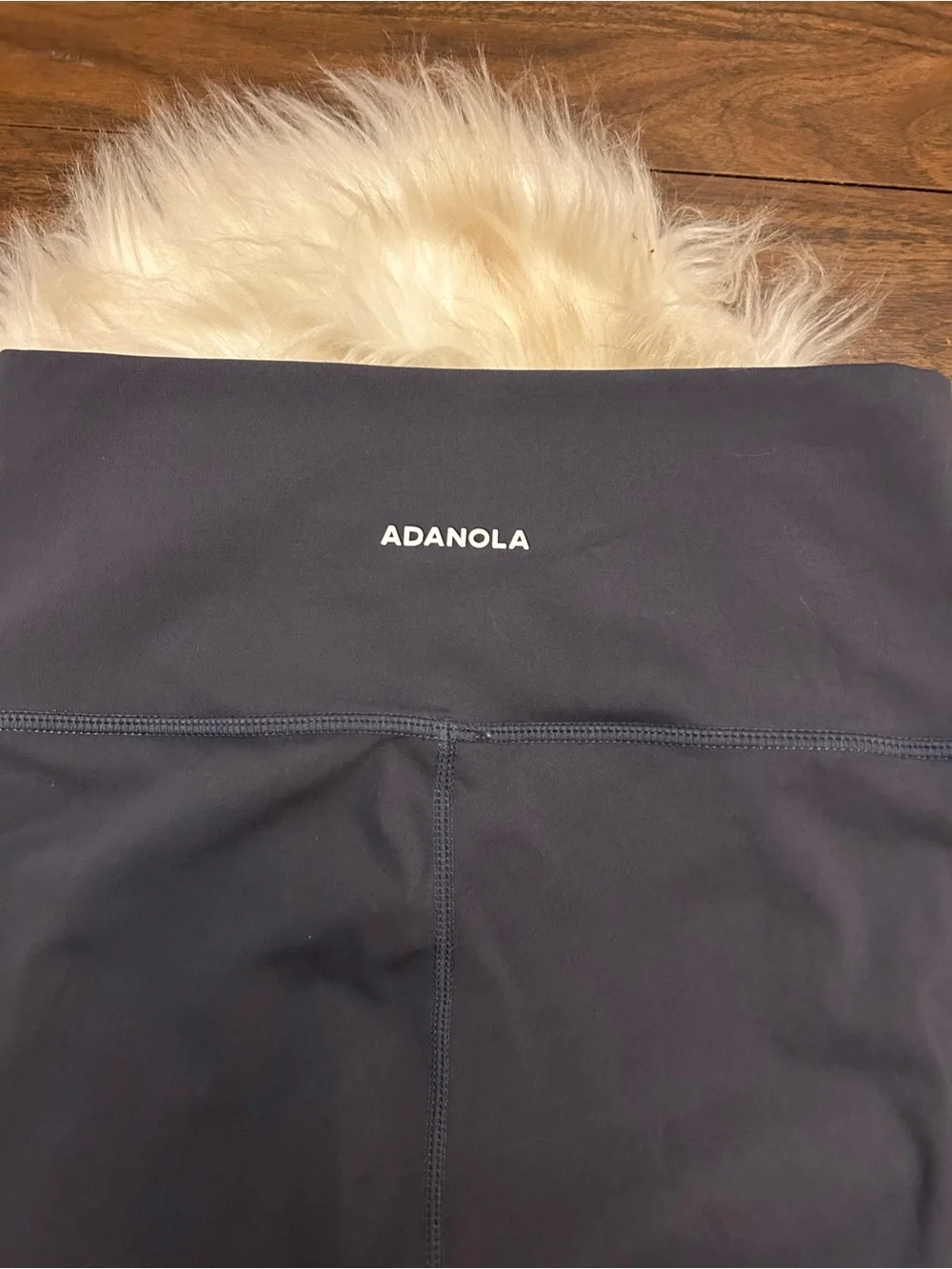ADANOLA Ultimate Wrap Leggings In Midnight Blue - Picture 10 of 15